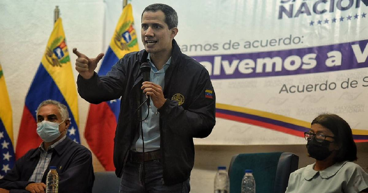 Juan Guaidó, líder de la Plataforma Unitaria (imagen de referencia) © Twitter / Juan Guaidó