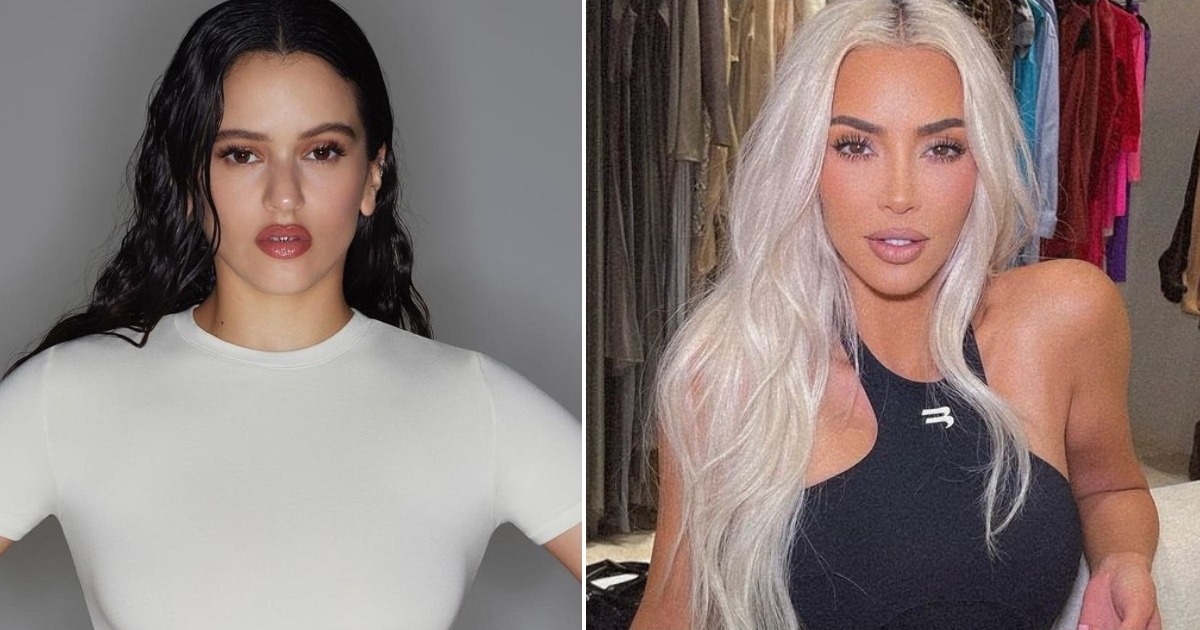 Rosalía y Kim Kardashian © Instagram / Kim Kardashian