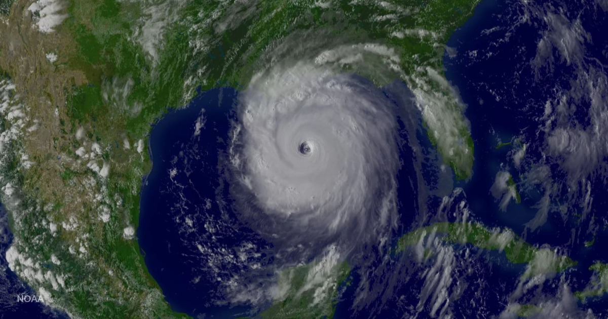 Huracán Katrina en 2005 © NOAA