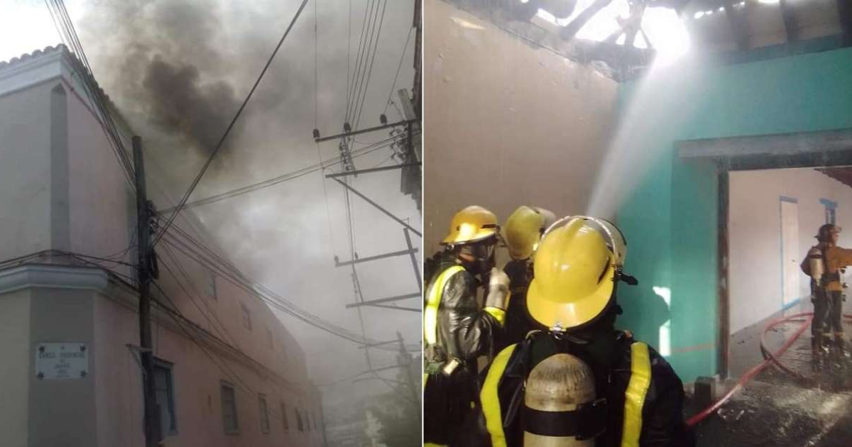 Daños en Vivac de Santiago de Cuba tras incencio © Facebook / Cuscó Tarradell