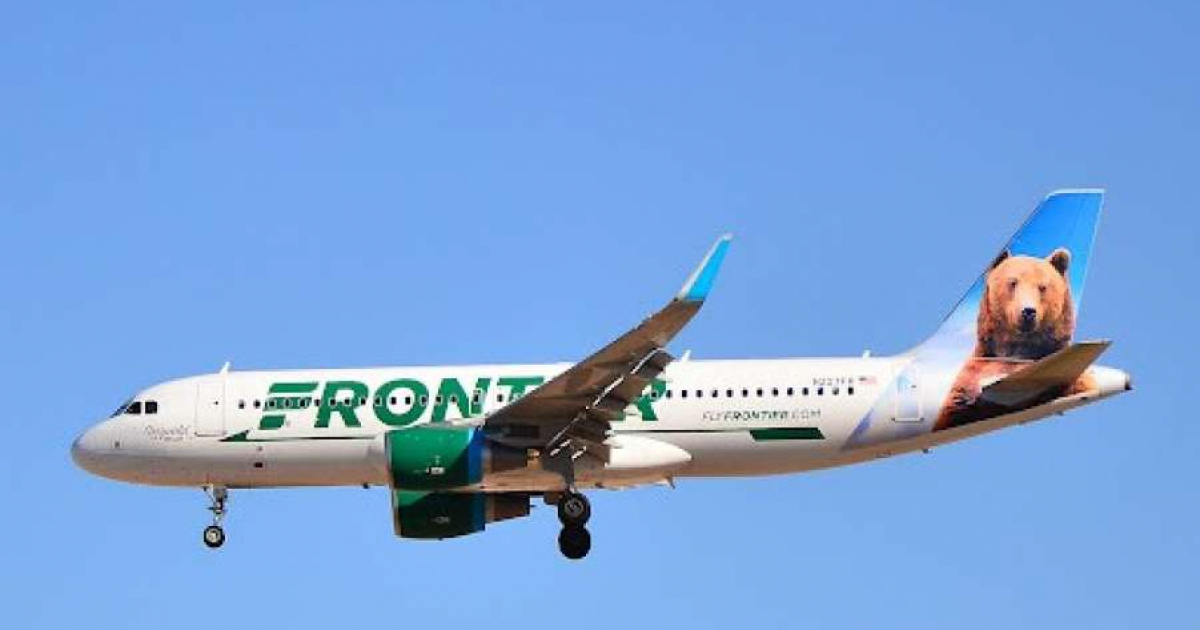 Avión de Frontier Airlines (Imagen referencial) © Wikimedia Commons