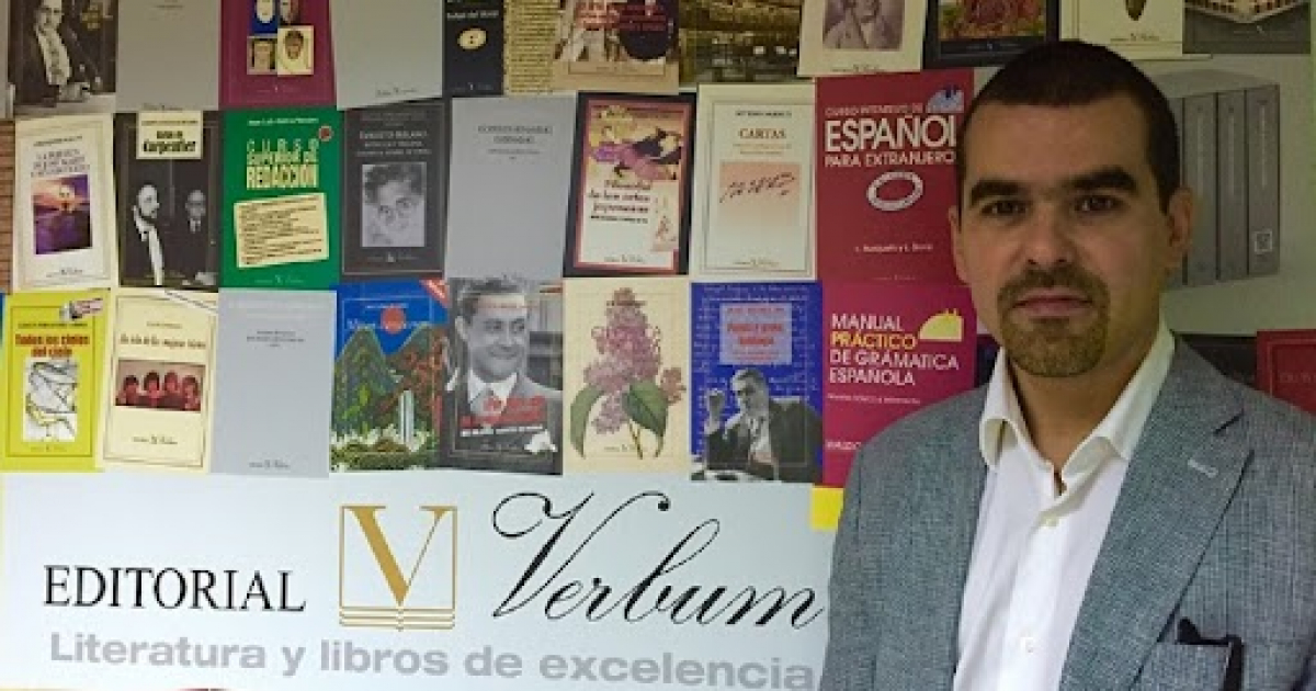 Luis Rafael Hernández, editor de Verbum © Editorial Verbum