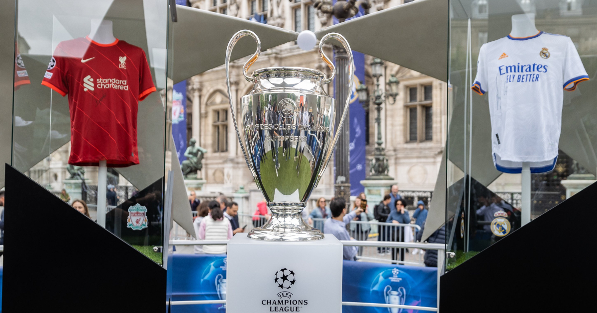 Trofeo de la Champions © Twitter / UEFA Champions League