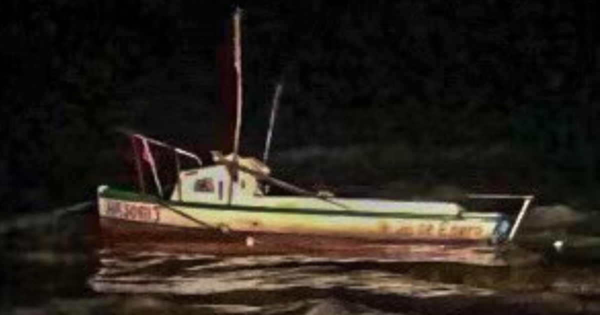 Barco de pesca comercial © Chief Patrol Agent Walter N. Slosar / Twitter