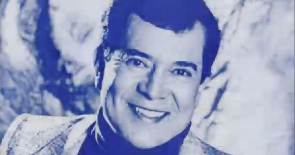 El cantante cubano Chamaco García (1938-2016) © Cortesía de la familia García