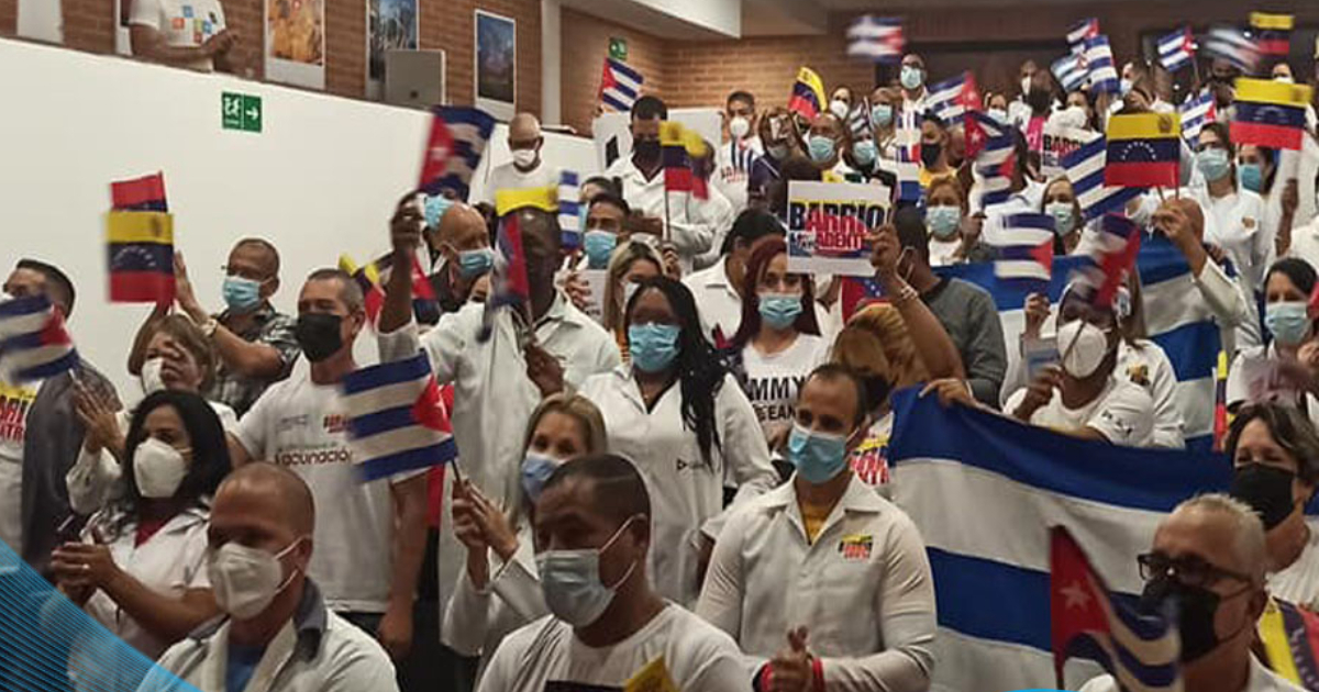 Médicos cubanos en Venezuela (imagen de referencia) © Twitter / Brigada Médicos Cubana en Venezuela 