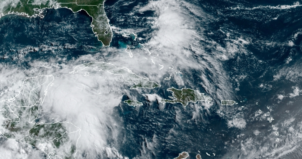 Imagen del satélite © NOAA