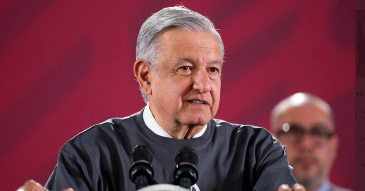 El presidente mexicano Andrés Manuel López Obrador © Twitter / OCS Presidencia del Gobierno de México