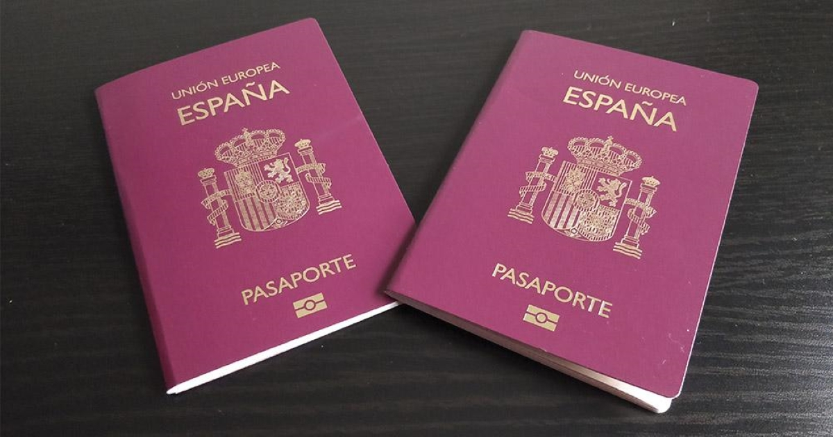 Pasaporte de España © Twitter/Consulado de España en La Habana