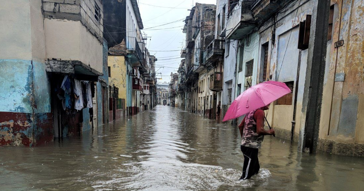 Inundaciones en La Habana © Cubadebate 