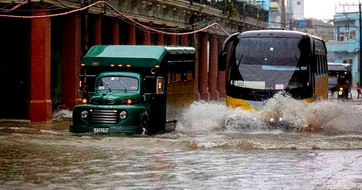Inundaciones por intensas lluvias en La Habana © Cubadebate