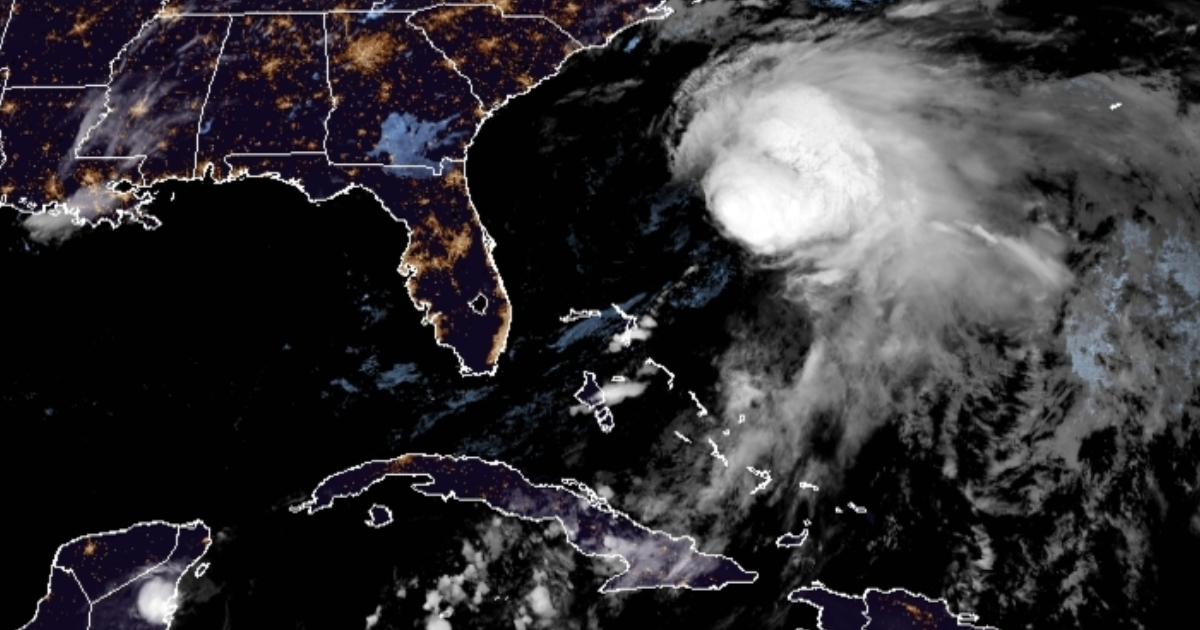 Primera tormenta tropical del Atlántico © NOAA