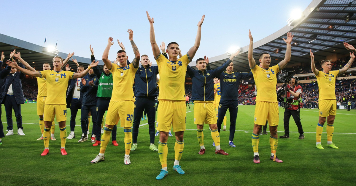 Equipo ucraniano de fútbol © Facebook/ FIFA World Cup