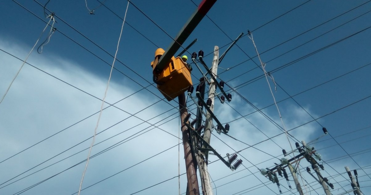 Redes eléctricas de Cuba © Facebook/Unión Eléctrica