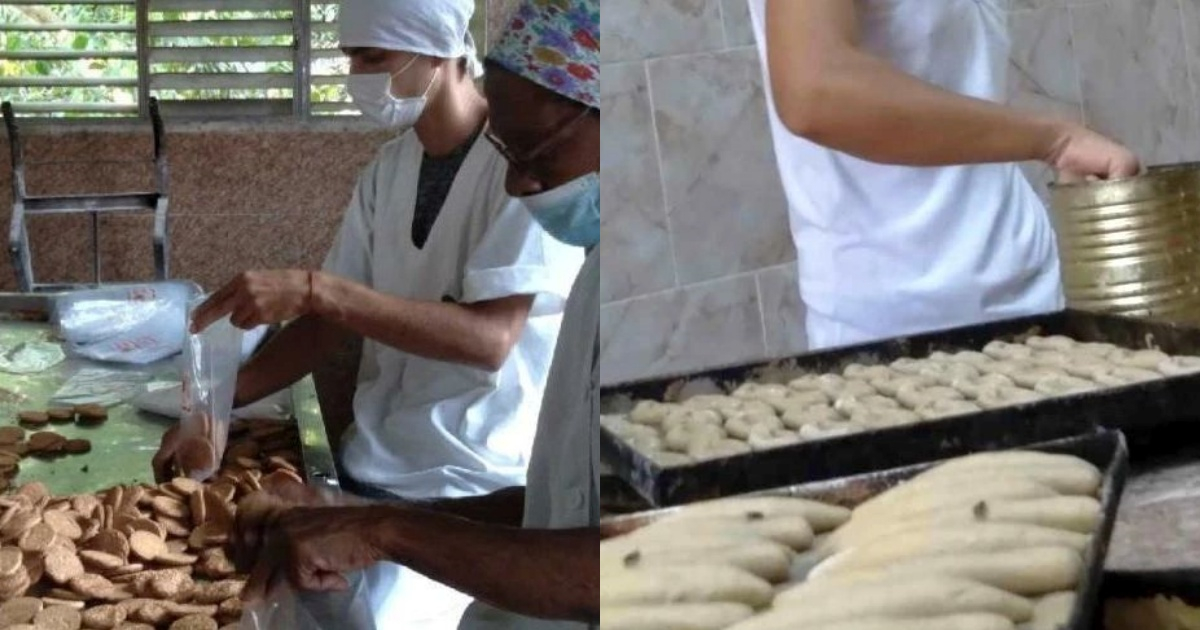 Uso de harinas de yuca y calabaza en la panadería © Facebook/Escambray/Xiomara Alsina