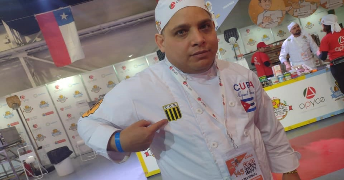 Miguel Sánchez, cuarto lugar en el Campeonato Panamericano de la Pizza © Facebook/Mima Pizzería