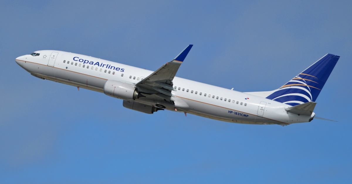 Avión de Copa Airlines (Imagen de referencia) © Wikimedia