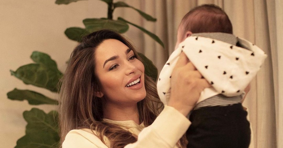 Lisandra Silva y su bebé Leiah © Instagram / Lisandra Silva