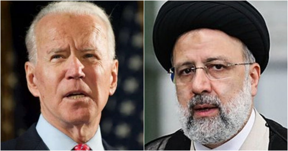 Joe Biden y Ebrahim Raisi © Twitter Joe Biden / Wikimedia Commons