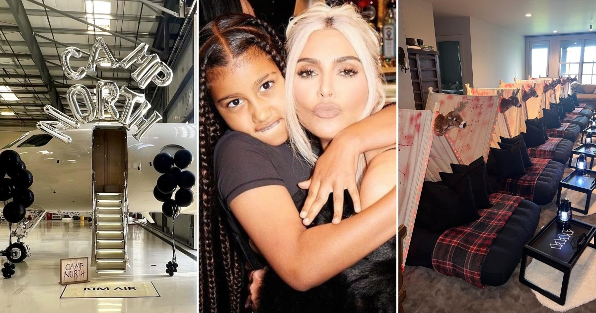 Kim Kardashian con su hija North © Instagram / Kim Kardashian
