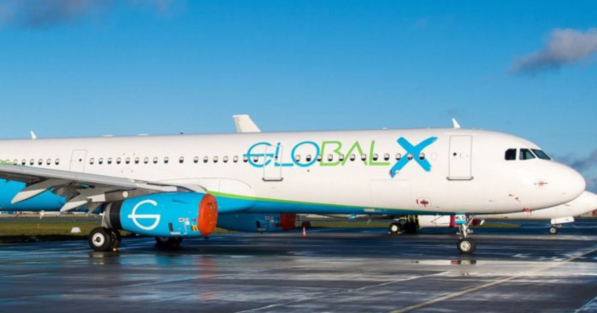 Un avión de Global X © Linkedin / Global X
