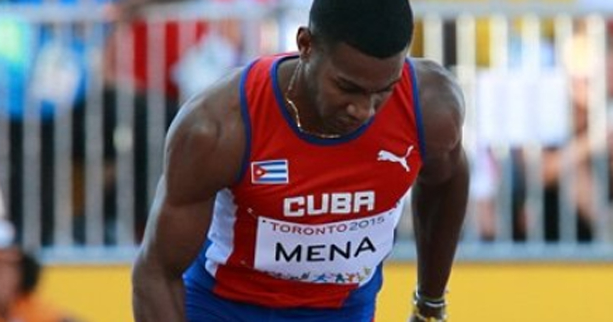 Con solo 18 años, Mena representó a Cuba en los Panamericanos de 2015. © @ReynierMena