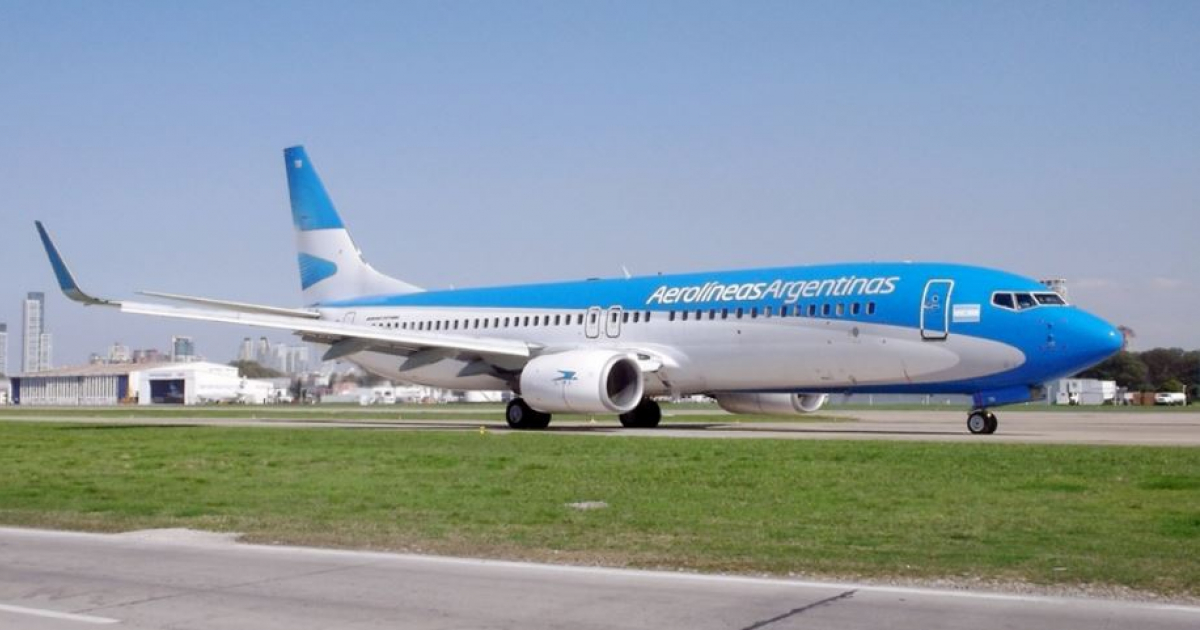 Avión de Aerolíneas Argentinas (Imagen de referencia) © Wikimedia