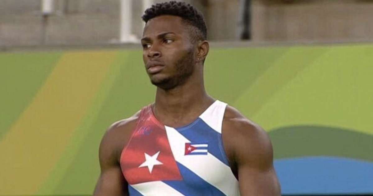 El gimnasta cubano Manrique Larduet Bicet © Cubadebate