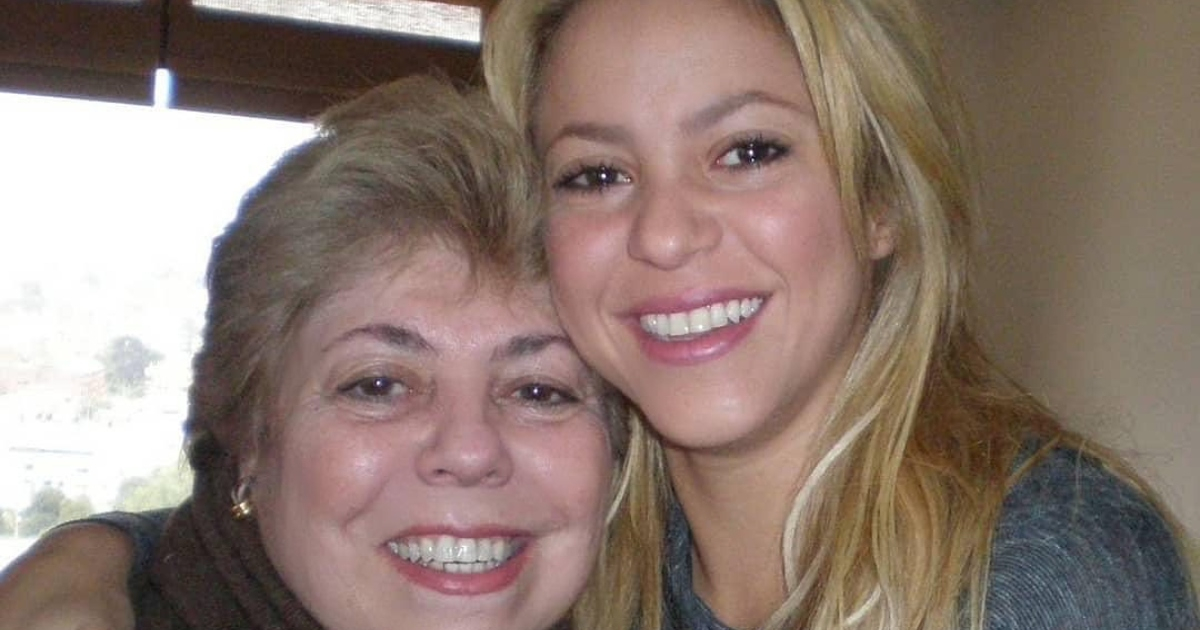 Shakira con su madre Nidia Ripoll © Instagram / Shakira