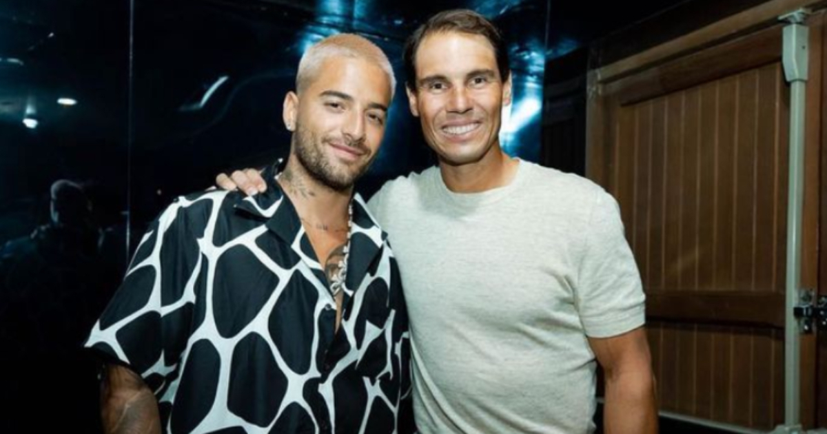 Maluma y Rafael Nadal © Instagram / Rafael Nadal