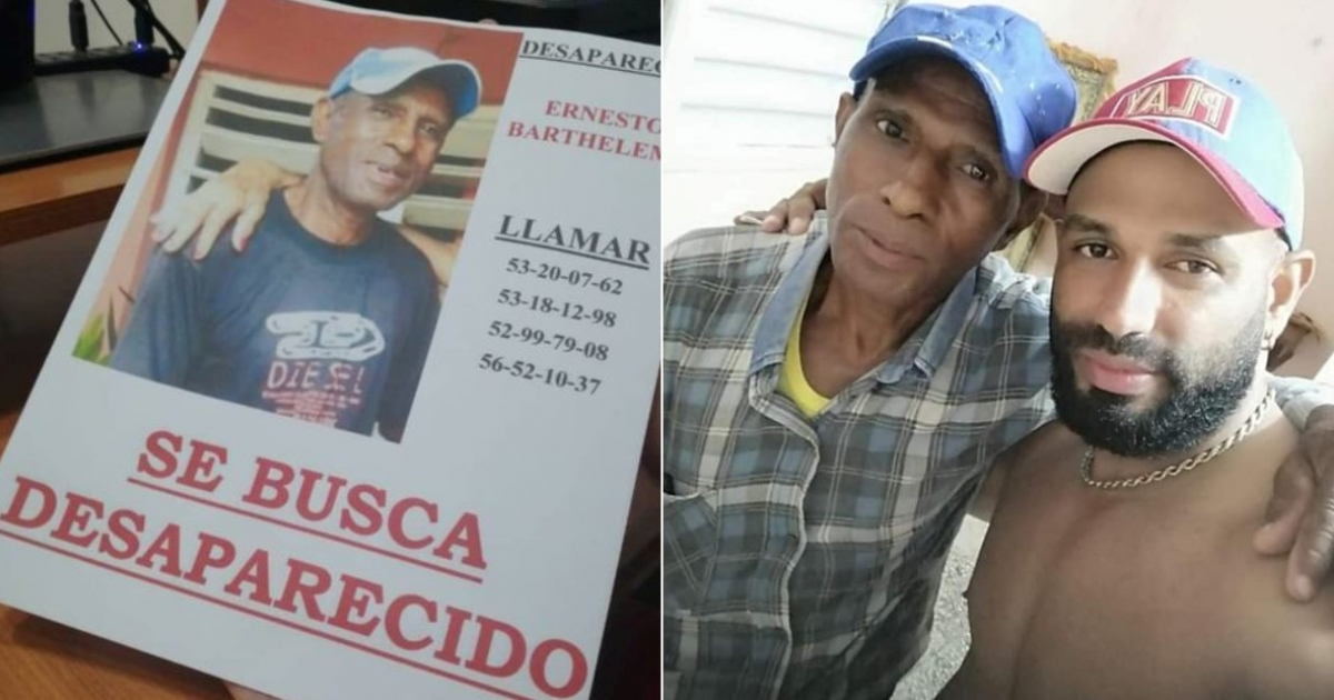 Hombre desaparecido en Camagüey © Wilbert Barthelemy Torralba en Facebook