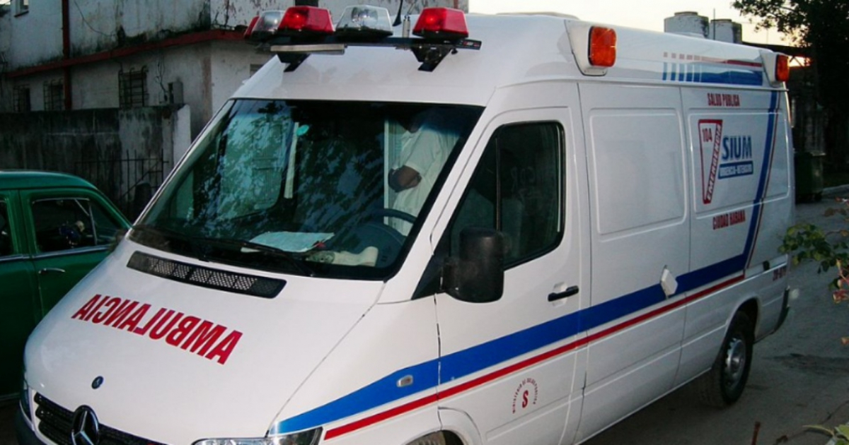 Ambulancia en Cuba (Imagen de referencia) © Radio Taíno