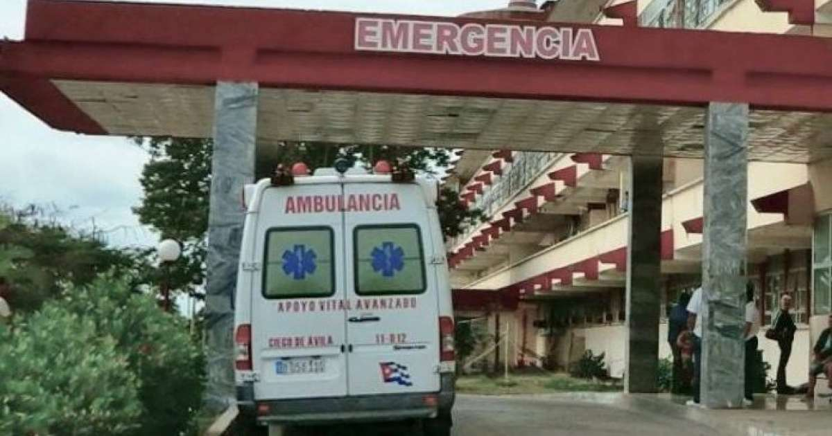 Sala de Emergencia del Hospital de Morón en Ciego de Ávila © Captura de video de YouTube de TV Avileña