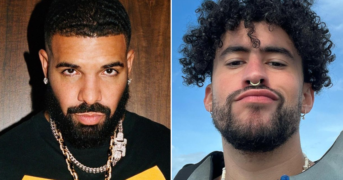 Drake Congratulates Bad Bunny on Breaking Spotify Record