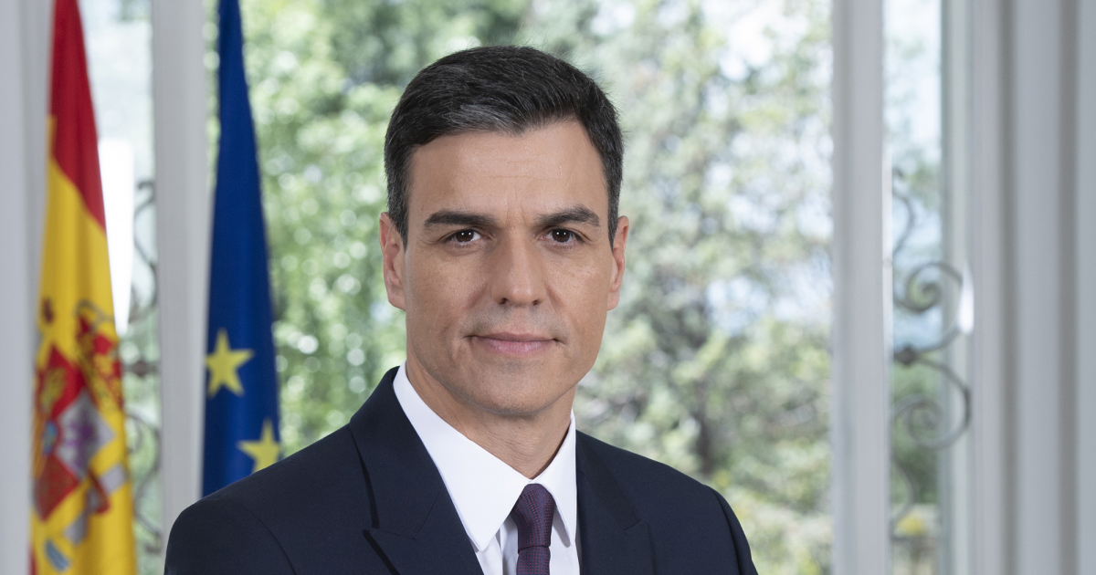 Pedro Sánchez, presidente del gobierno español © La Moncloa