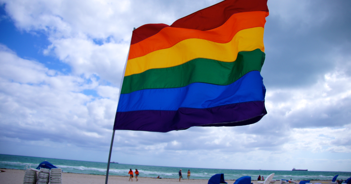 Bandera LGBT en Miami © Flickr / Ted Eytan