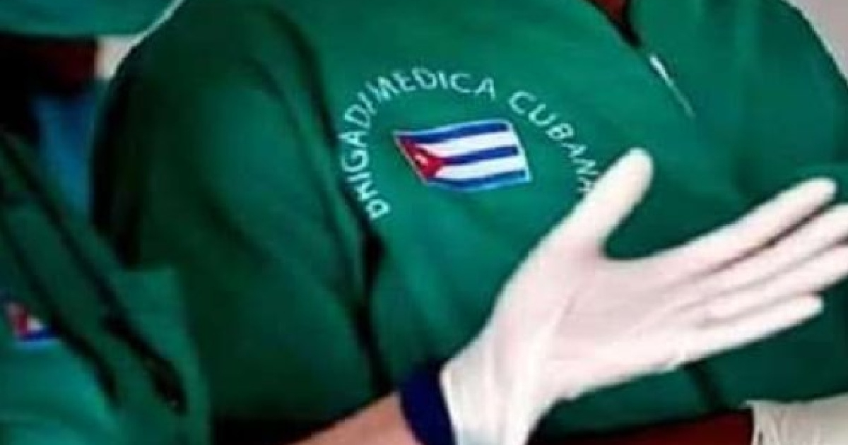 Logo de las Brigadas Médicas cubanas © Twitter / Vicente Leal @Vicente73977721