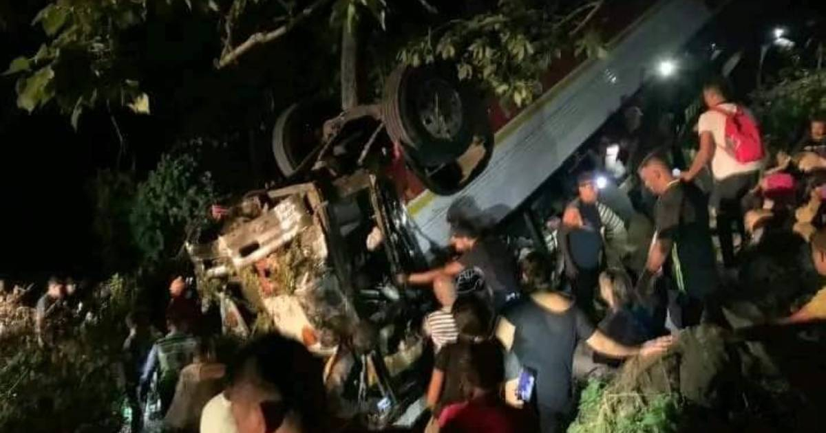 Migrantes cubanos fallecen en accidente de tránsito en Nicaragua © Facebook Yubelka Olivares