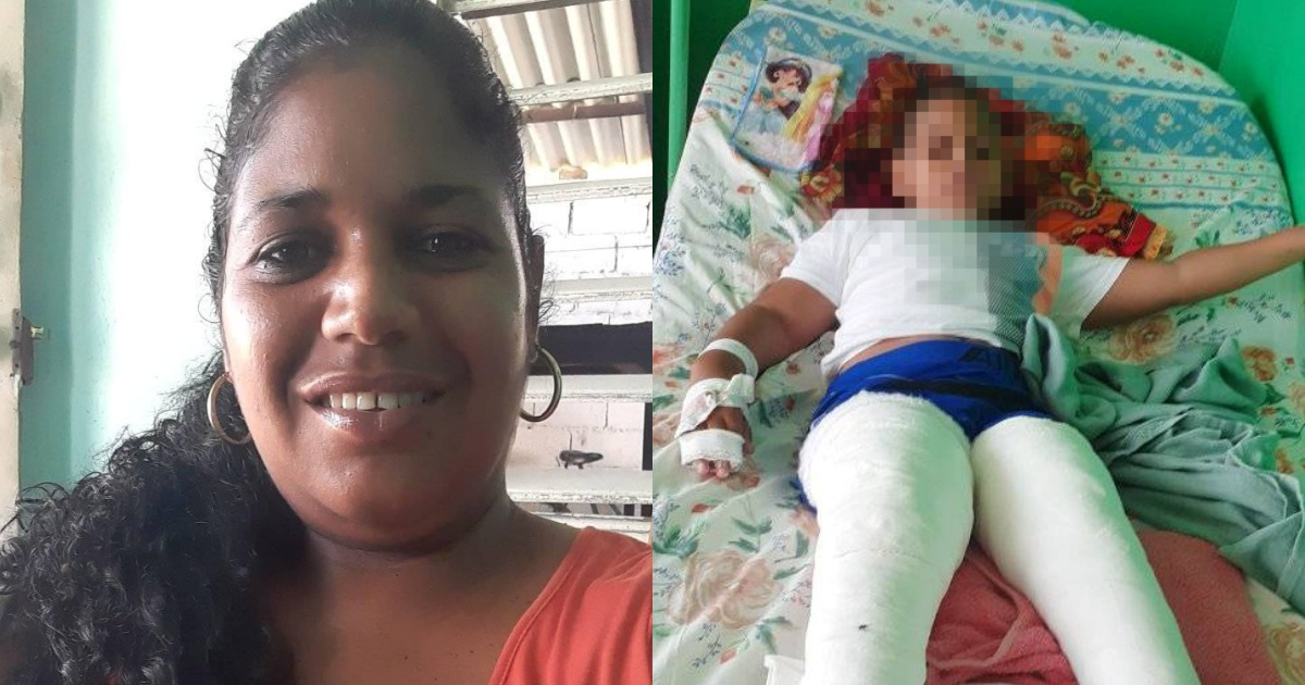 Madre denuncia demora en traslado de su hijo operado © Facebook/Martha González