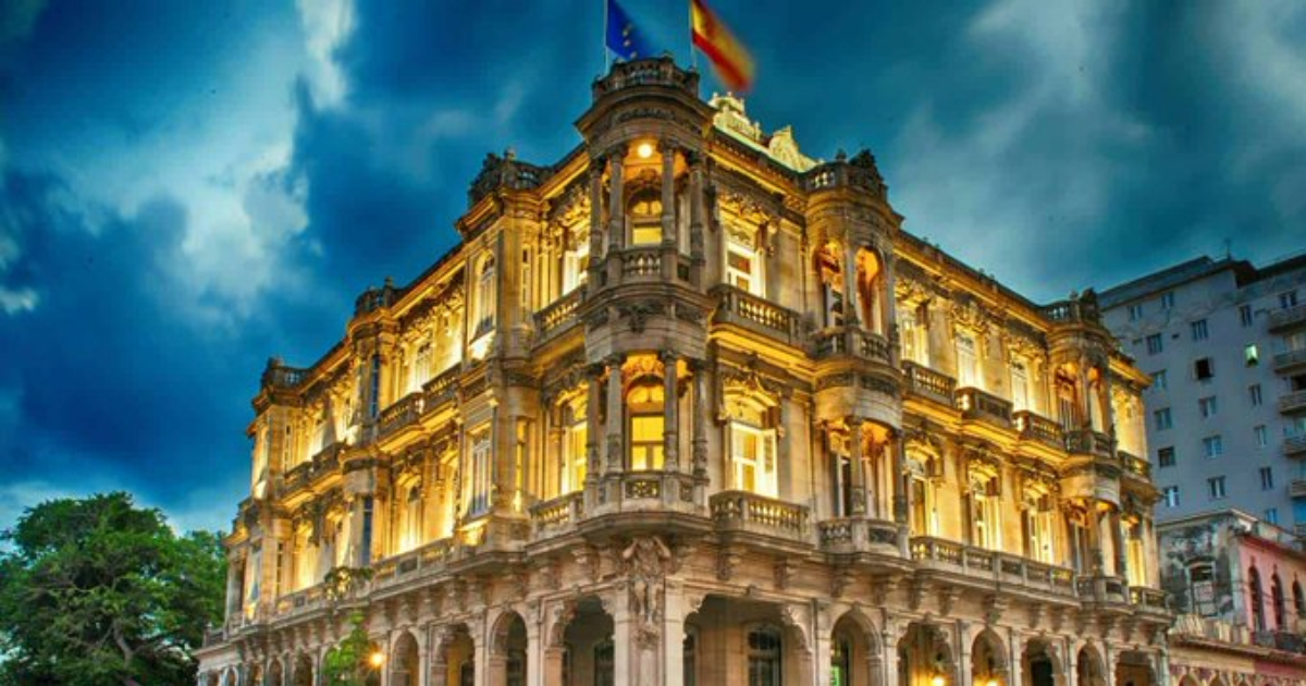 Consulado de España en La Habana © Twitter/ Consulado General de España en La Habana