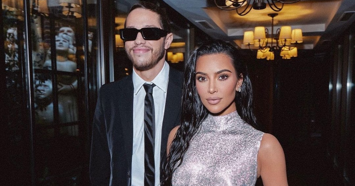Kim Kardashian y Pete Davidson © Instagram / Kim Kardashian 