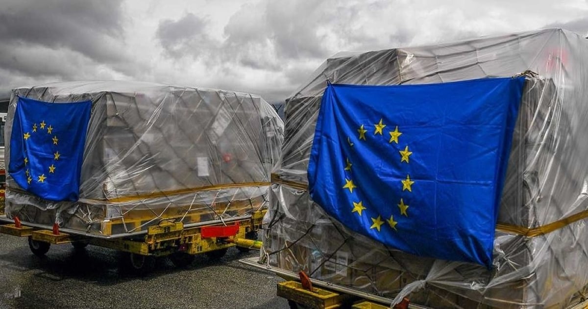 Ayuda humanitaria de la Unión Europea (imagen de referencia) © Twitter/Janez Lenarcic.