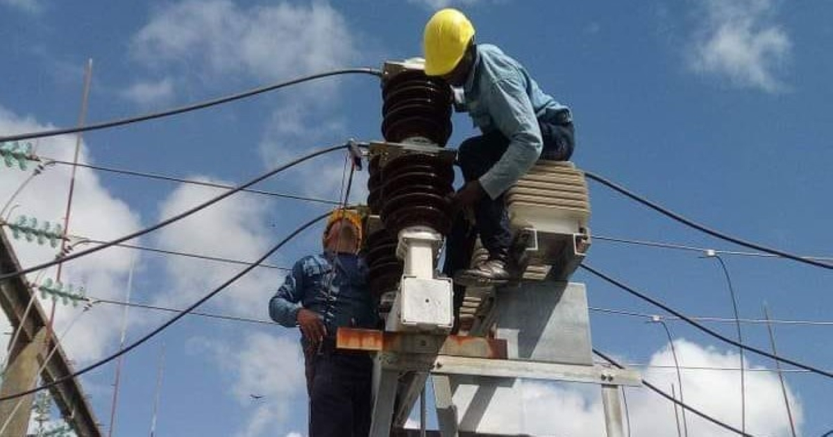 Apagones en Cuba por más 12 horas. © Facebook/Empresa Eléctrica Villa Clara