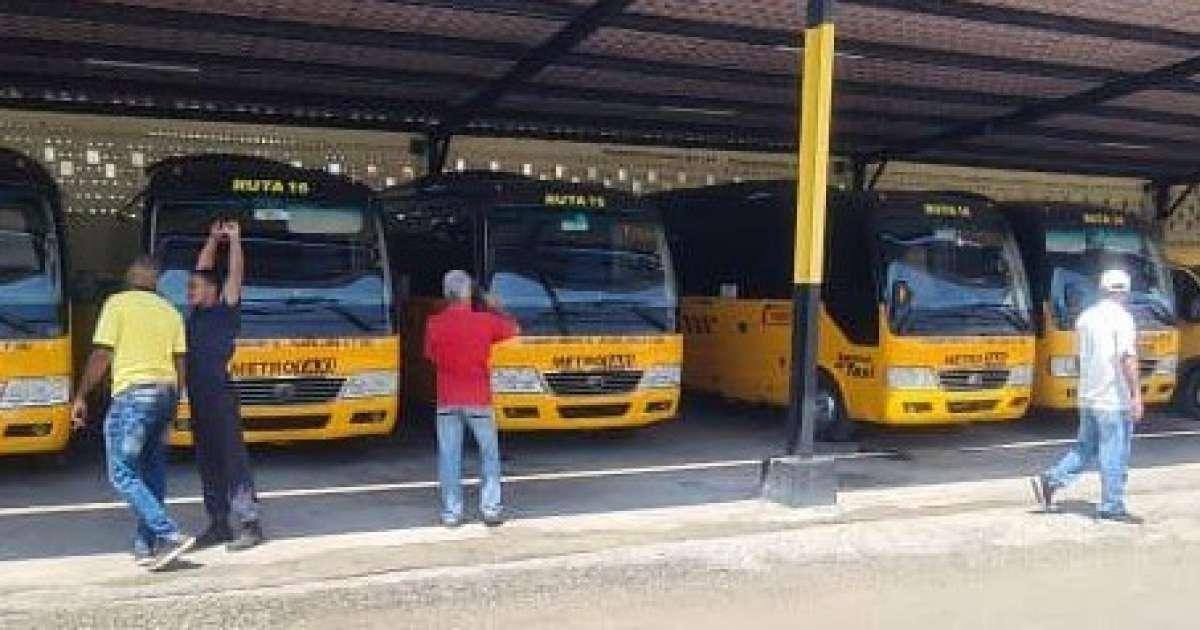 Microbuses del sector del turismo donados © Taxis-Cuba Empresarial / Facebook
