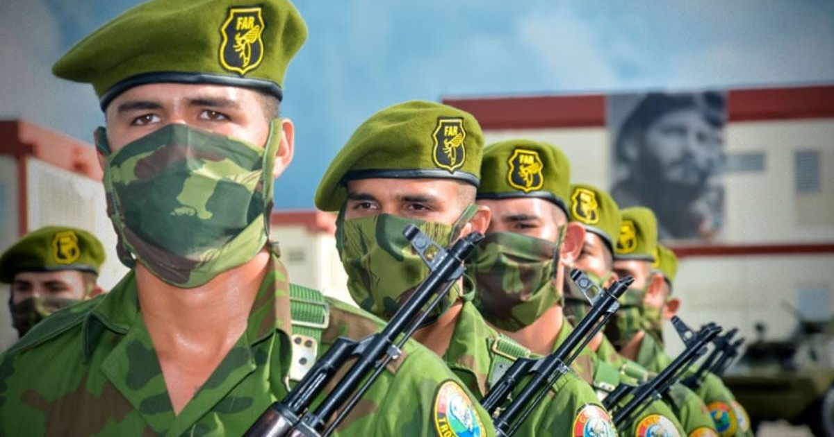 Cuba militares a los Juegos de Guerra Venezuela