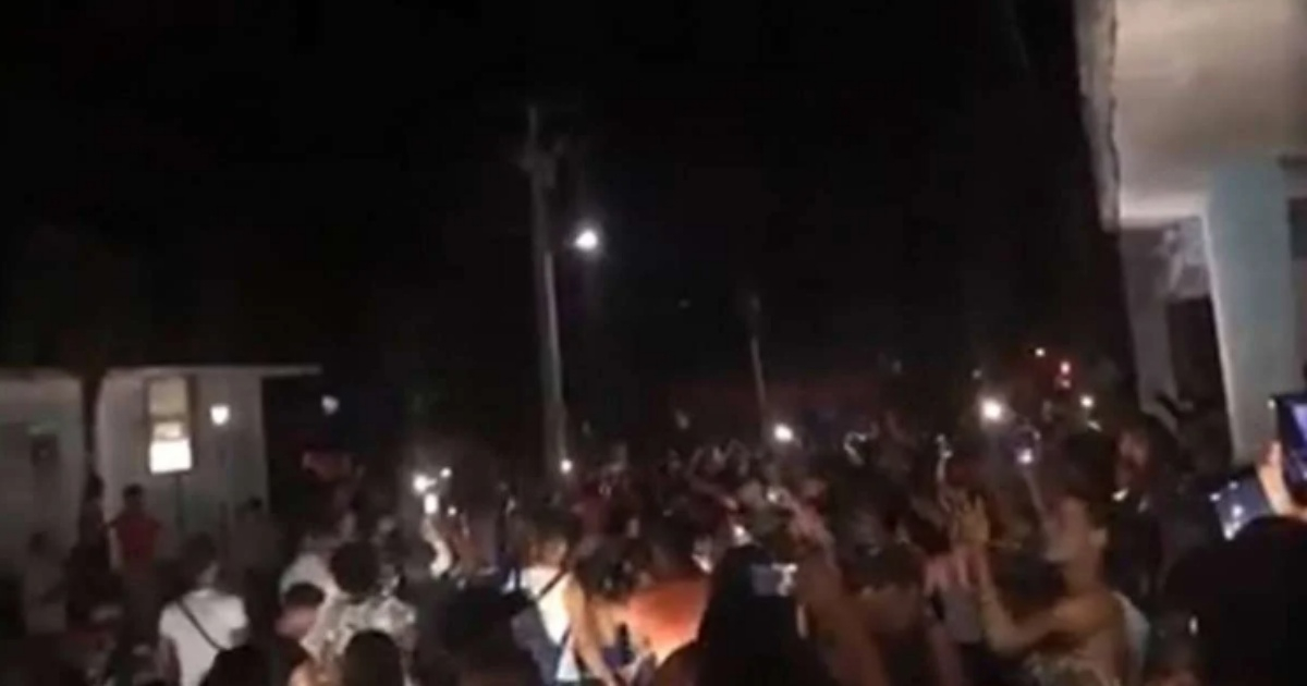 Manifestación en Nuevitas © Captura de video