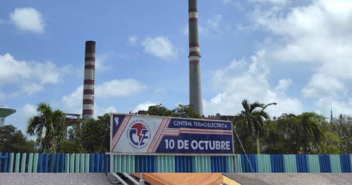 Termoeléctrica 10 de octubre en Nuevitas © Gobierno Provincial de Camagüey / Facebook