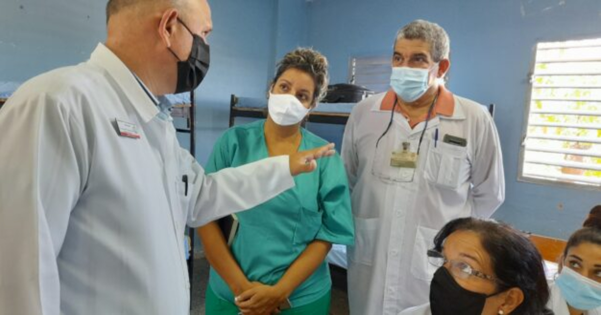 Centro de atención a pacientes con dengue en Matanzas © TV Yumurí