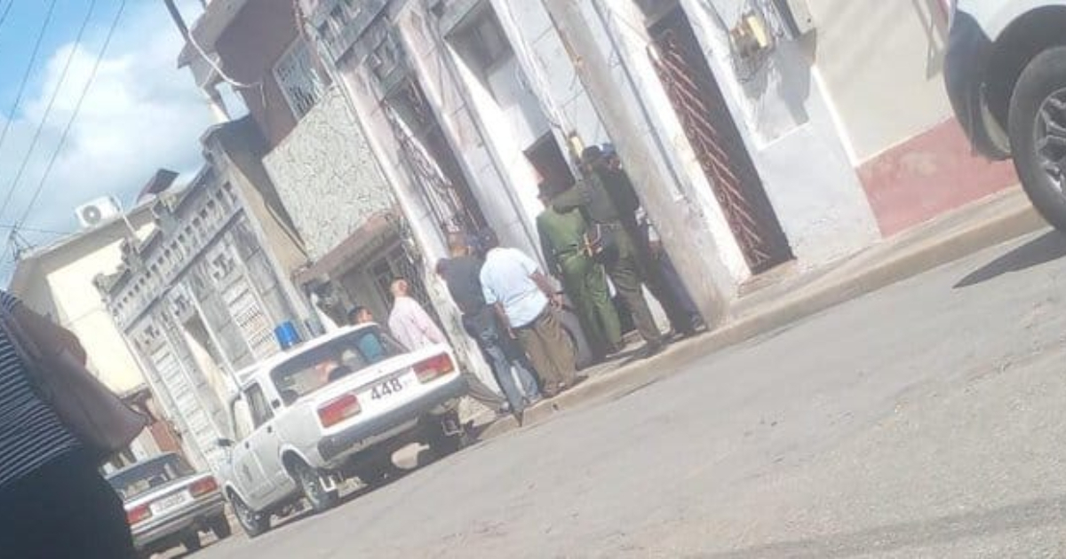 Detienen al activista cubano Yerly Luis Velázquez Morales © Facebook/ Yanet Rodríguez