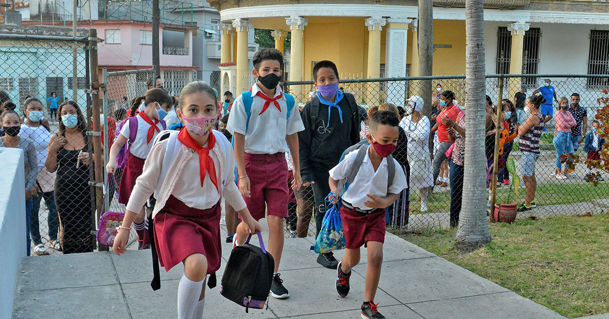 Inicio del curso escolar en Cuba © Juventud Rebelde